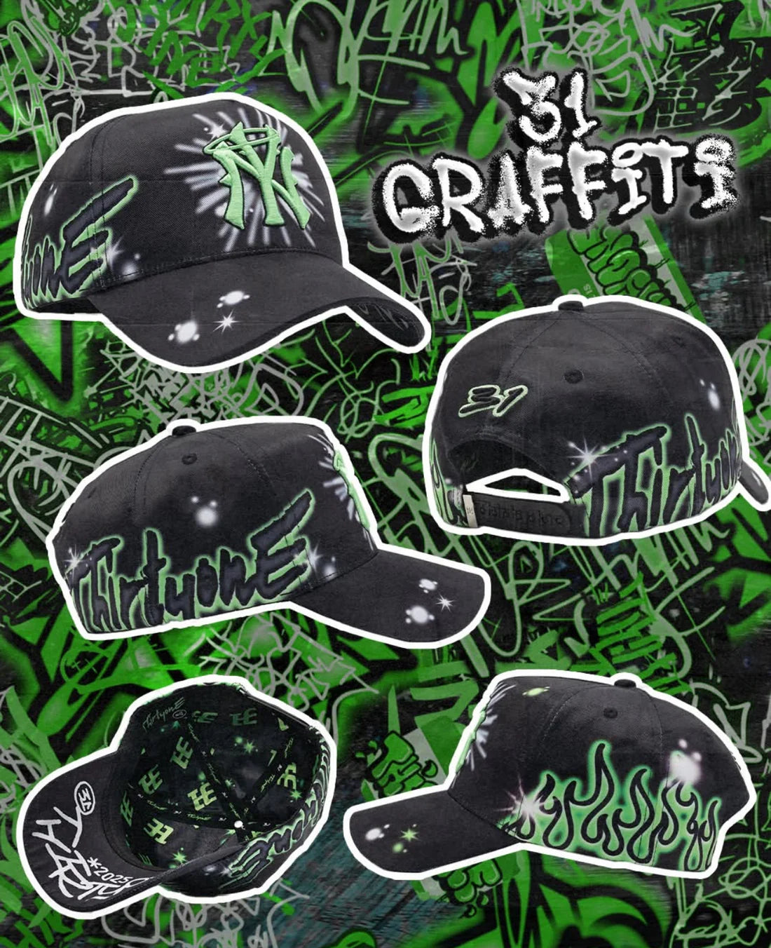 31 Hats 31 Graffiti image 1
