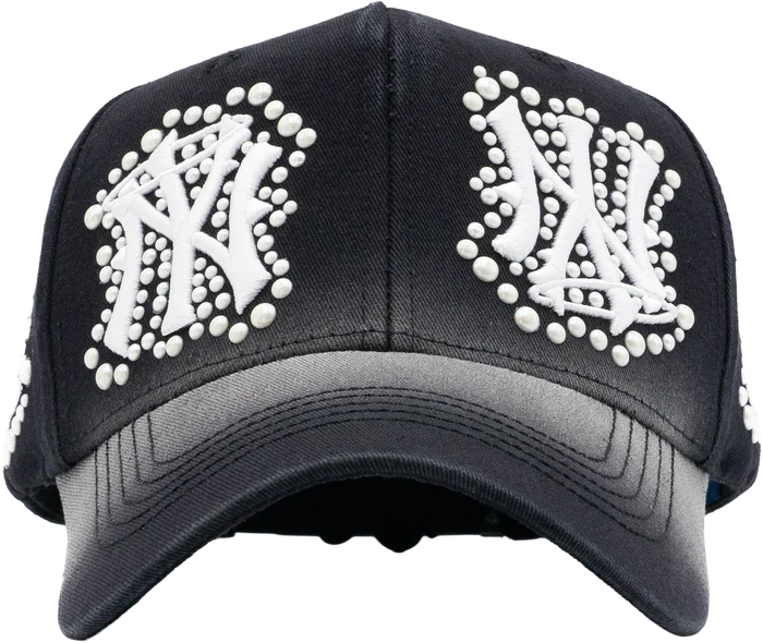 NY PEARLS HAT