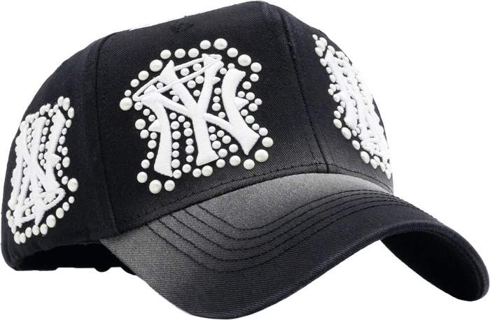 NY PEARLS HAT