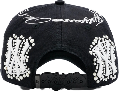 NY PEARLS HAT