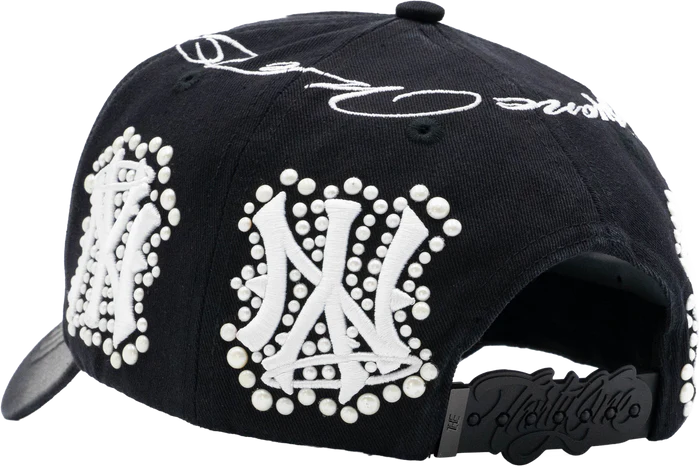 NY PEARLS HAT