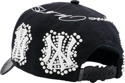 NY PEARLS HAT